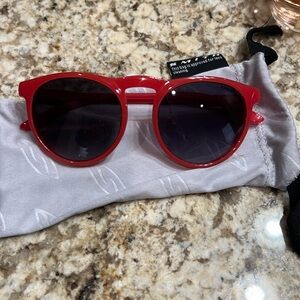 Women’s Smith Optics Marvine Sunglasses Red Frame